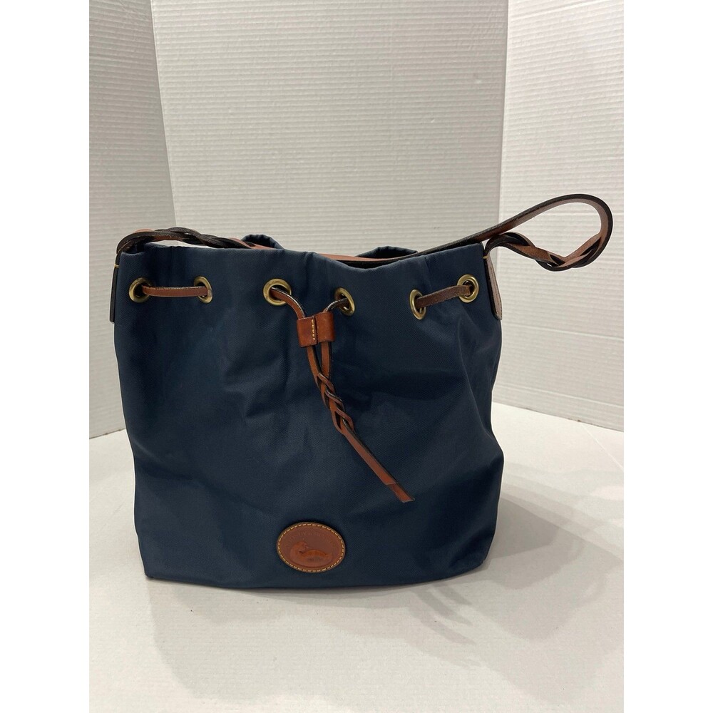 Dooney & Burke Navy Bucket Bag